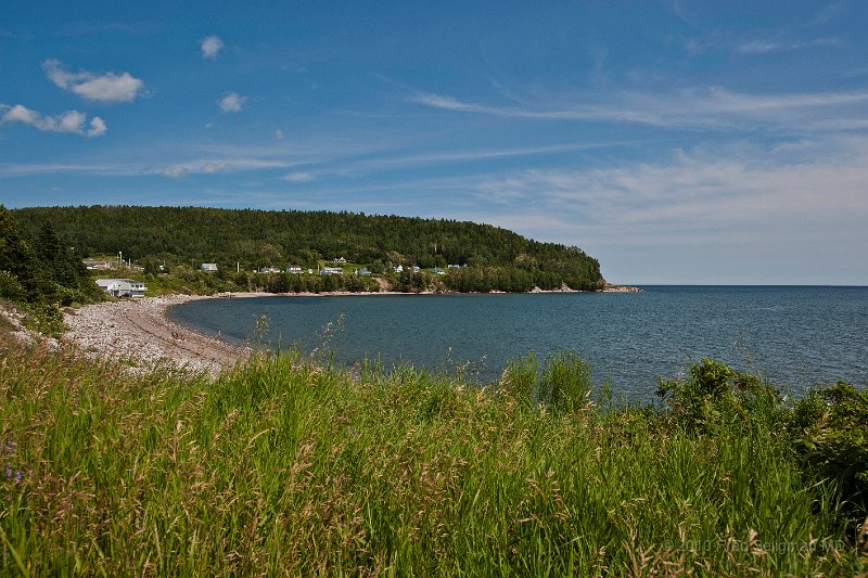 20100720_132838 Nikon D3.jpg - Cove at Port Daniel, Quebec.  Jacques Cartier was here in 1534 and called this St Martin's Cove
